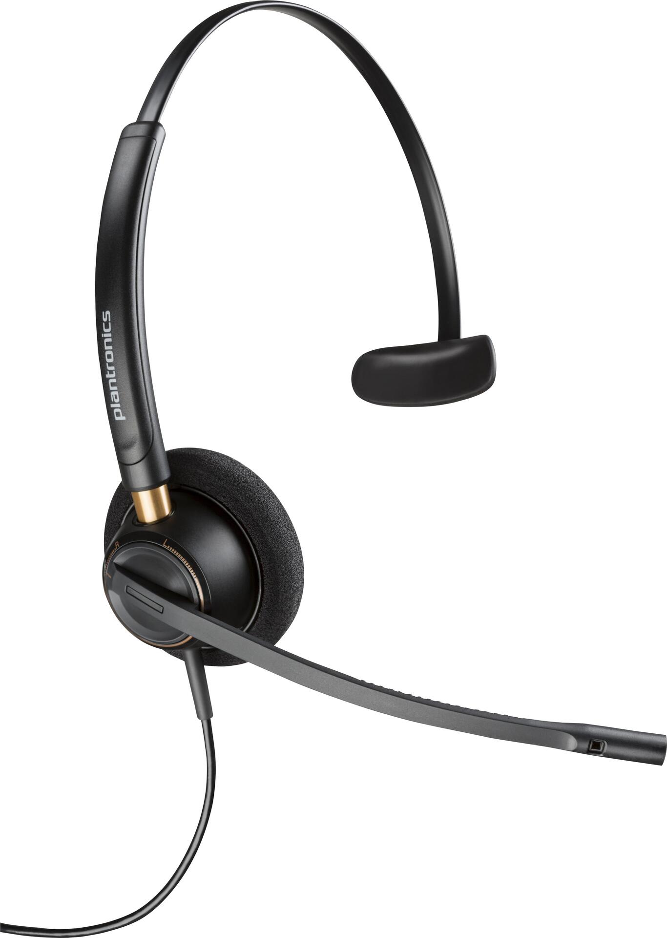 Купить HP Poly EncorePro HW510 Headset - Kabelgebunden - Anrufe/Musik - 54,6 g - Kopfhörer - Schwarz (783Q2AA) в магазине wardena.ru