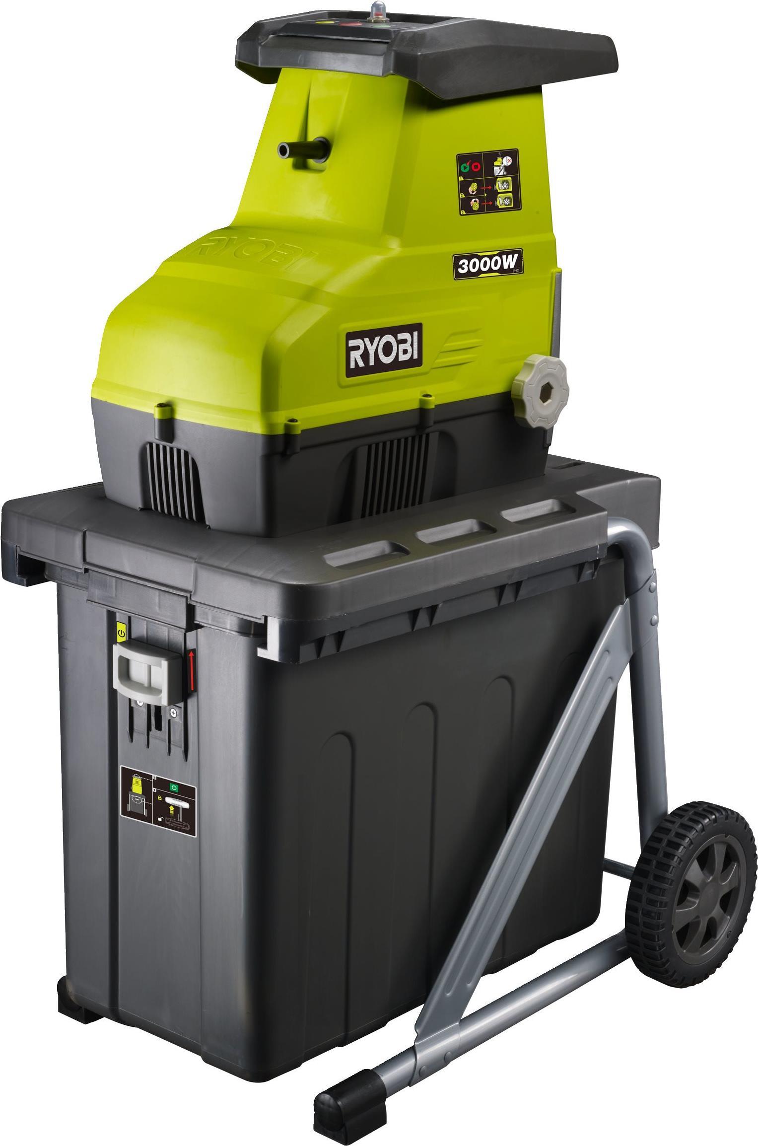Купить Ryobi RSH3045U Garten-Häcksler 3000 W 55 l Trommel (5133004335) в магазине wardena.ru