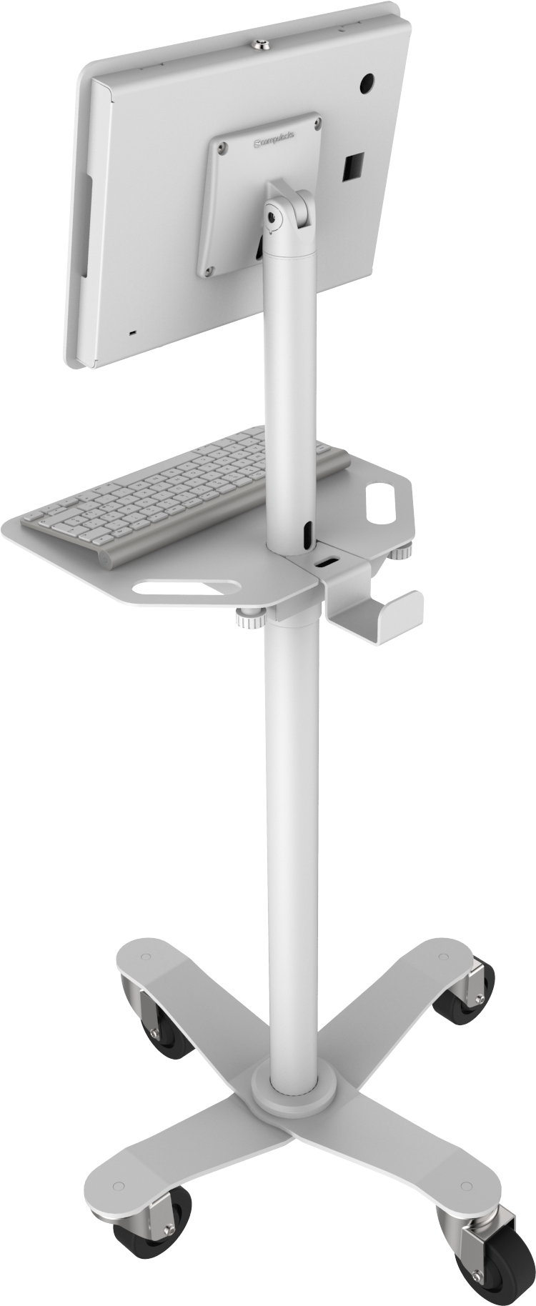Купить Compulocks Medizinischer Rollwagen mit VESA-Montagemuster Weiß - Aufstellung - für Tablett - weiß - Bodenaufstellung (MCRSTDW) в магазине wardena.ru