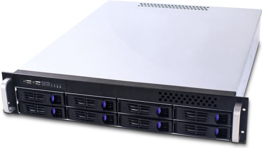 Купить FANTEC SRC-2080X07 - Rack - einbaufähig - 2U - SSI CEB - SATA/SAS - Hot-Swap - Schwarzes eloxiertes Aluminium, silbereloxiertes Aluminium - USB (1670) в магазине wardena.ru