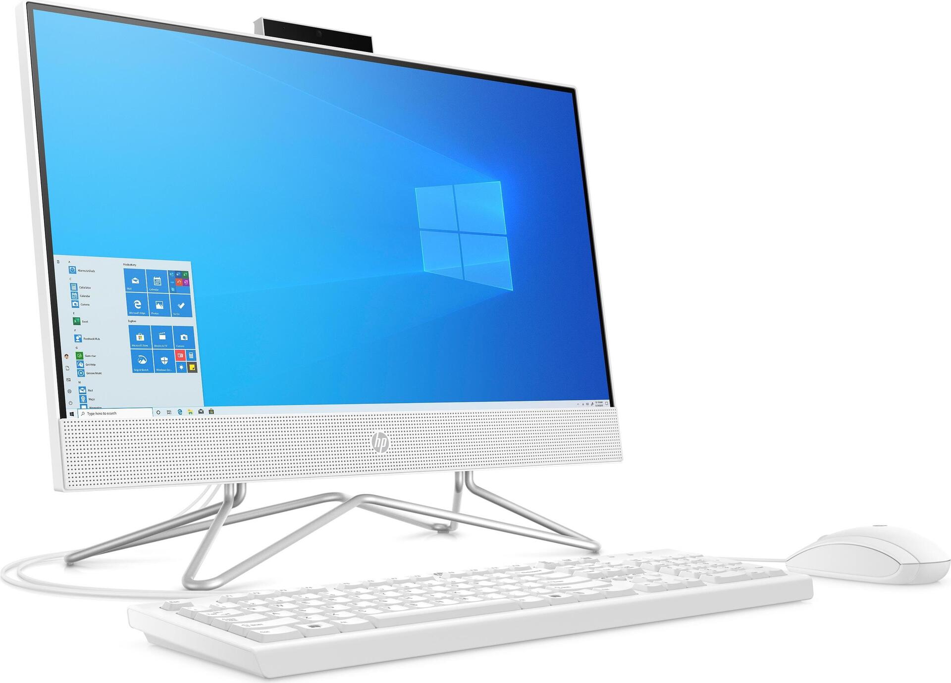 Купить HP 22-df0004ng - All-in-One (Komplettlösung) - Ryzen 3 3250U / 2.6 GHz - RAM 8 GB - SSD 256 GB - NVMe - DVD-Writer - Radeon Graphics - GigE - WLAN: 802.11a/b/g/n/ac, Bluetooth 4.2 - Win 10 Home 64-Bit - Monitor: LED 54.6 (1M5W4EA#ABD) в магазине wardena.ru