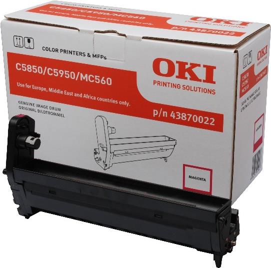 Купить OKI - Trommel-Kit Magenta - 20000 Seiten - für OKI MC560dn, MC560n, C5850dn, 5850n, 5950cdtn, 5950dn, 5950dtn, 5950n (43870022) в магазине wardena.ru