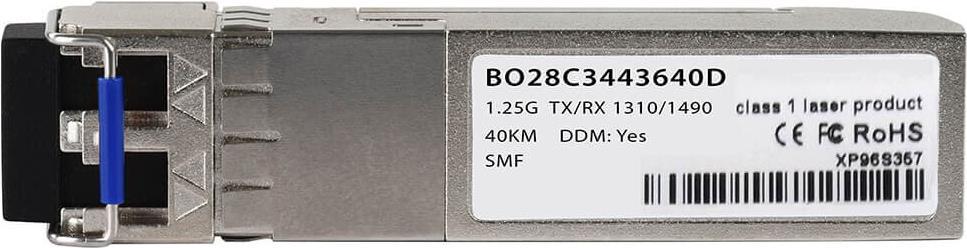 Купить BlueOptics CSFP-1G-BX-U-40KM-AD-BO Netzwerk-Transceiver-Modul Faseroptik 1250 Mbit/s (cSFP-1G-BX-U-40KM-AD-BO) в магазине wardena.ru