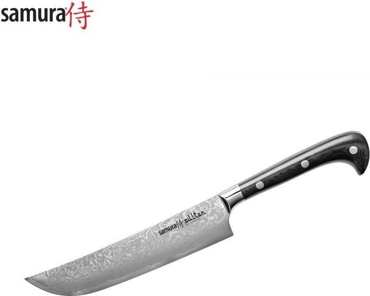 Купить Samura SULTAN Universal-Küchenmesser 164 mm aus AUS 10 Damaststahl 61 HRC (67 Lagen) (SU-0085DBR) в магазине wardena.ru