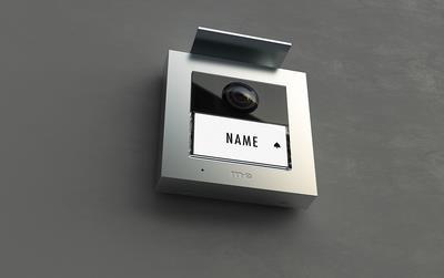 Купить m-e modern-electronics VDV-2010 S Video-Türsprechanlage Kabelgebunden, RFID Außeneinheit Silber (41264) в магазине wardena.ru