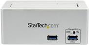 Купить StarTech.com USB 3.0 auf SATA / SSD Festplatten Dockingstation mit integriertem USB Schnelllade-Hub und UASP-Unterstützung für SATA 6 GB/s - Speicher-Controller - 2.5", 3.5" (6.4 cm, 8.9 cm) - SATA 6Gb/s - USB 3.0 - Weiß (SDOCKU33HW) в магазине wardena.ru
