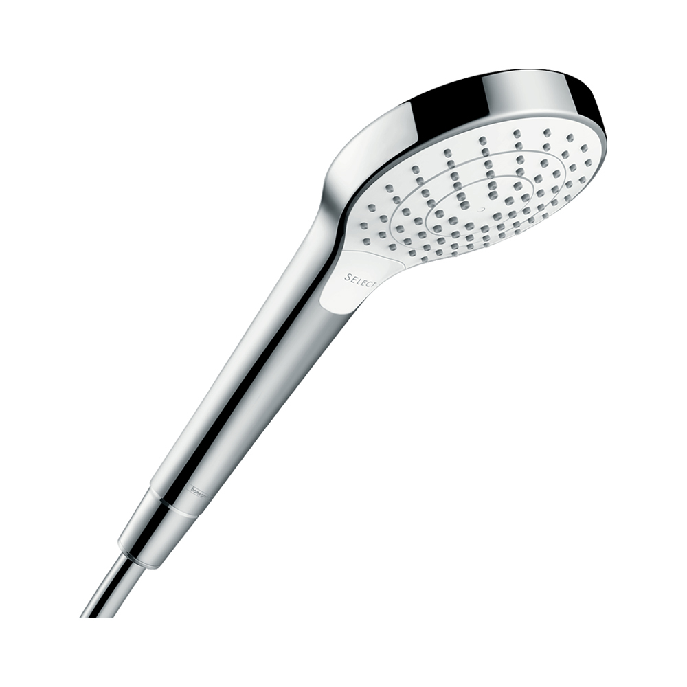 Купить Hansgrohe Croma Select S Vario ручной душ хром-белый матовый 26802400 в магазине wardena.ru