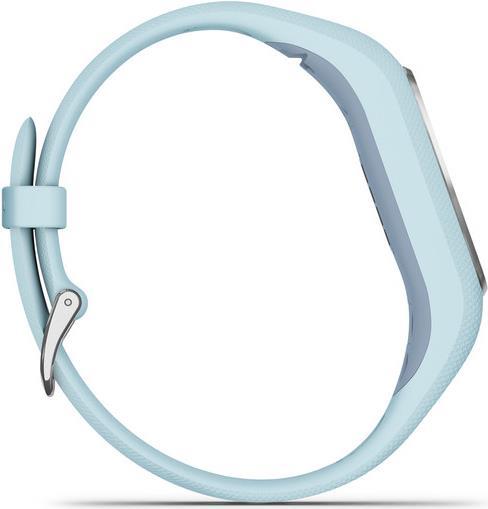 Купить Garmin vivosmart 4 - Silber - Aktivitätsmesser mit Band - Silikon - Azure Blue - Bandgröße: S/M - einfarbig - Bluetooth, ANT+ - 20,4 g (010-01995-04) в магазине wardena.ru
