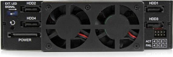 Купить StarTech.com 4-bay mobile Rack Backplane for 2.5" SATA/SAS drives - Speichergehäuse - 4 Schächte (SATA-600 / SAS-2) - 0 x (SATSASBP425) в магазине wardena.ru