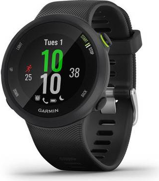Купить Garmin Forerunner 45 - Schwarz - intelligente Uhr mit Band - Silikon - schwarz - Bandgröße 129-197 mm - L - Anzeige 2,6 cm (1,04") - Bluetooth, ANT+ - 36 g (010-02156-15) в магазине wardena.ru