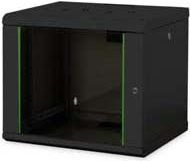 Купить DIGITUS Professional DN-19 09-U-SW - Wandschrank - Schwarz, RAL 9005 - 9U - 48,3 cm (19") (DN-19 09-U-SW) в магазине wardena.ru