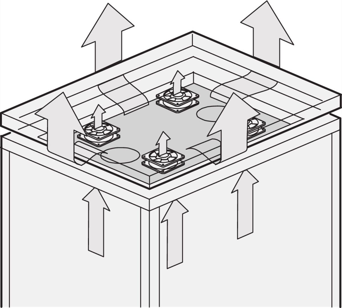 Купить SCHROFF Lüfterblech - LUEFT.BL.600B800T 1-6VE.7021 (22117822) в магазине wardena.ru