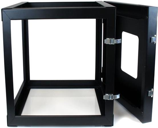 Купить StarTech.com 12 HE offenes 48,30cm (19") Server Rack mit Scharnier - 55cm tief - Rack (Wandbefestigung) - Schwarz - 12U - 55,9 cm (22") (RK1219WALLOH) в магазине wardena.ru