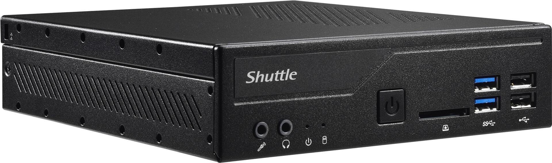 Купить Shuttle XPC slim DH410 - Barebone - Slim-PC - LGA1200-Sockel - Intel H410 - keine CPU - RAM 0GB - GigE (DH410) в магазине wardena.ru