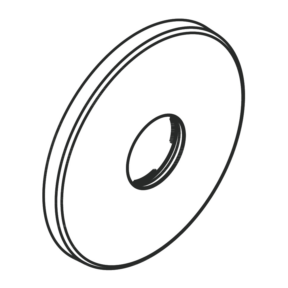 Купить Hansgrohe Декоративная накладка 150 мм хром 98792000 в магазине wardena.ru