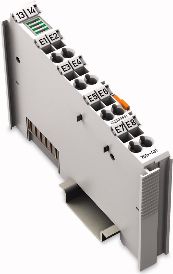 Купить Wago 750-431 - 8 Kanäle - 0,5 kV - Eingang - 24 V - 12 x 100 x 67,8 mm (750-431) в магазине wardena.ru