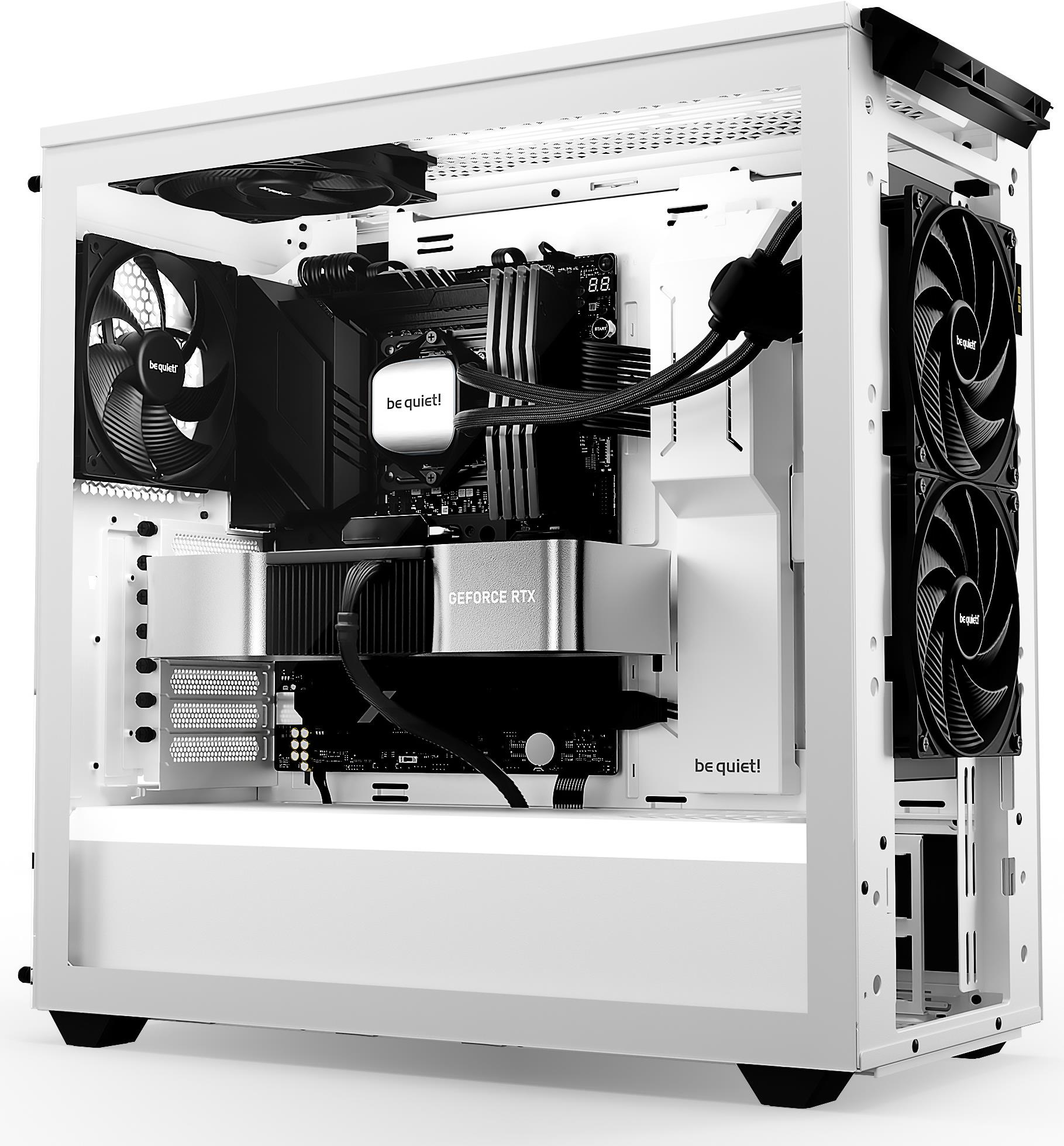 Купить be quiet! Pure Loop 2 - Prozessor-Flüssigkeitskühlsystem - Kühlergröße: 280 mm - (für: LGA1155, LGA1150, LGA1151, AM4, LGA1200, LGA1700, AM5) - Kupfer - 140 mm - Schwarz (BW018) в магазине wardena.ru