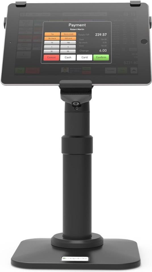Купить Compulocks iPad 10.2"  Kiosk V-Bracket & Pole - Aufstellung für Apple iPad 10.2" (7. Generation) - verriegelbar - Schwarz - für Apple 10.2"  iPad (7. Generation) (CVPA103B) в магазине wardena.ru