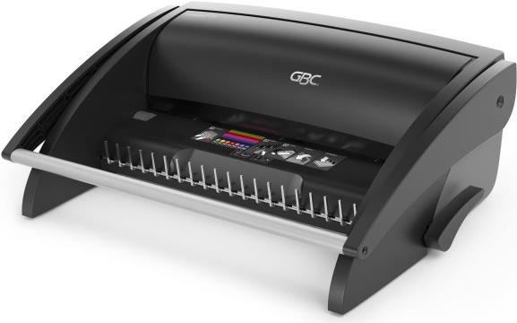 Купить GBC Plastikbindegerät CombBind 110, schwarz bis DIN A4/DIN A3 hoch, Stanzleistung: 12 Blatt, Bindekapa- - 1 Stück (4401844) в магазине wardena.ru