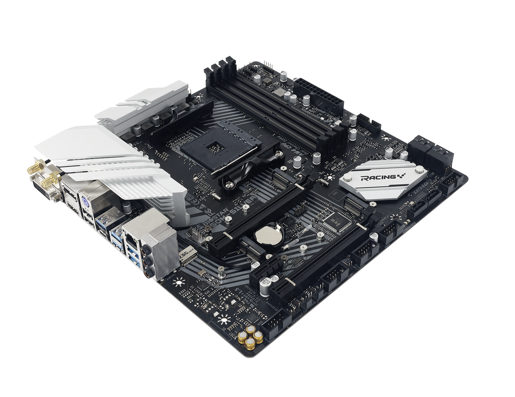 Купить Biostar B550M-SILVER - AMD - Socket AM4 - AMD Ryzen 3 3rd Gen - 3rd Generation AMD Ryzen 5 - 3rd Generation AMD Ryzen 7 - 3rd Generation AMD... - DDR4-SDRAM - 128 GB - DIMM (B550-SILVER) в магазине wardena.ru