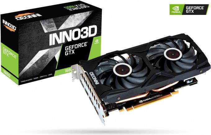 Купить Inno3D GEFORCE GTX 1660 TWIN X2 - GeForce GTX 1660 - 6 GB - GDDR5 - 192 Bit - 7680 x 4320 Pixel - PCI Express x16 3.0 (N16602-06D5-1521VA15L) в магазине wardena.ru