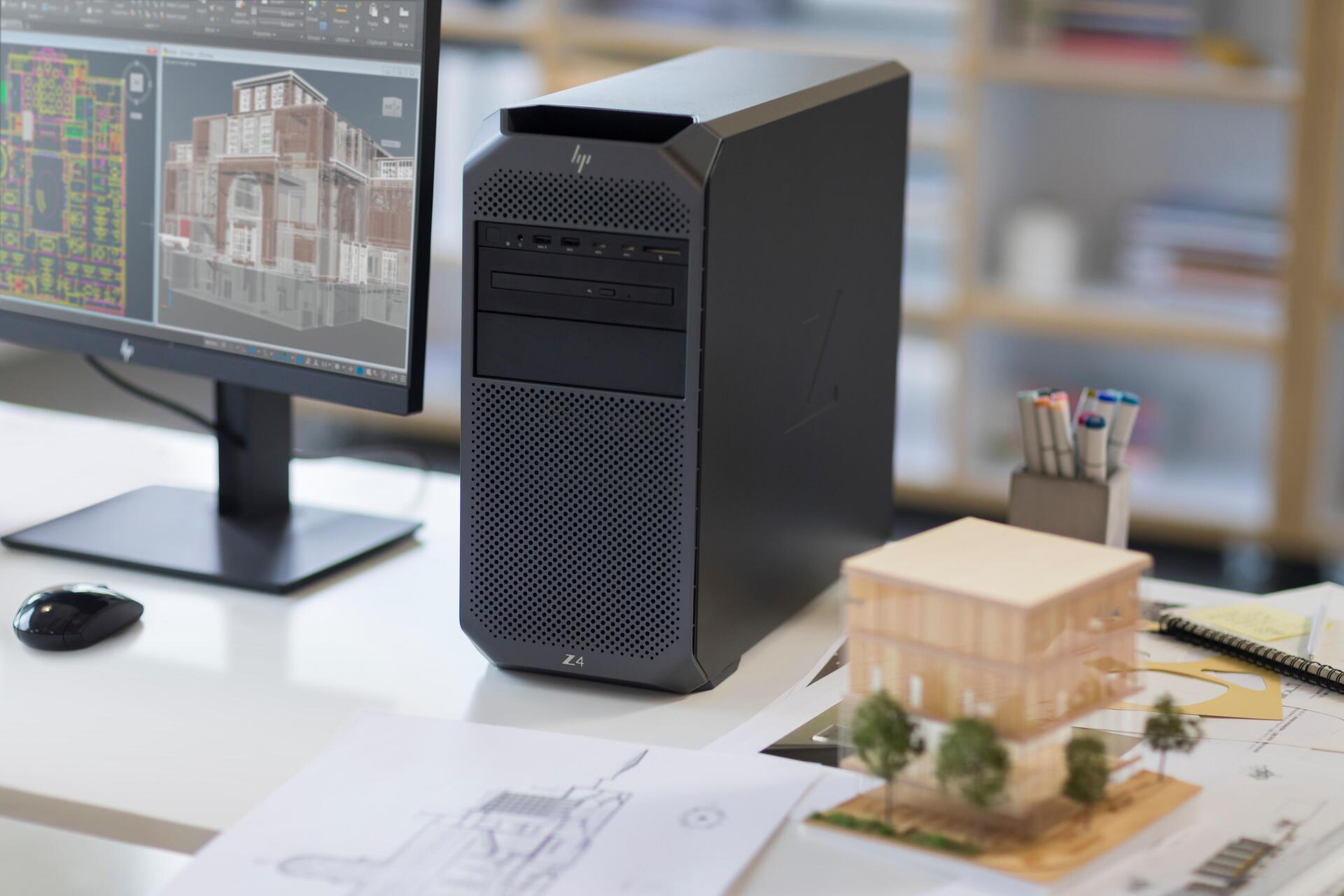 Купить HP Workstation Z4 G4 - MT - 4U - 1 x Xeon W-2235 / 3.8 GHz - vPro - RAM 32 GB - SSD 512 GB - HP Z Turbo Drive, TLC - DVD-Writer - RTX A4000 - GigE - Win 11 Pro - Monitor: keiner - Tastatur: Deutsch - Schwarz (4F7Q5EA#ABD) в магазине wardena.ru