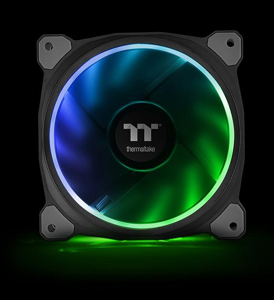 Купить Thermaltake Riing PLUS 12 LED RGB Radiator Fan TT - Premium Edition - Gehäuselüfter - 120 mm (Packung mit 5) (CL-F054-PL12SW-A) в магазине wardena.ru