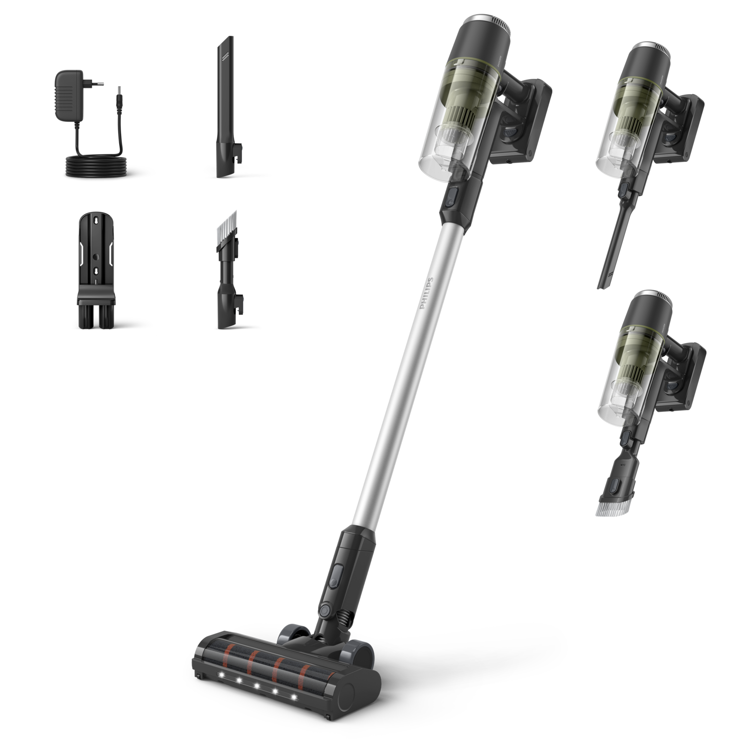 Купить Philips 3000 series XC3033/01 Kabelloser Staubsauger - Stabstaubsauger - Beutellos - Schwarz - Grün - Trocken - Zyklonal - Zyklonisch/Filterung (XC3033/01) в магазине wardena.ru