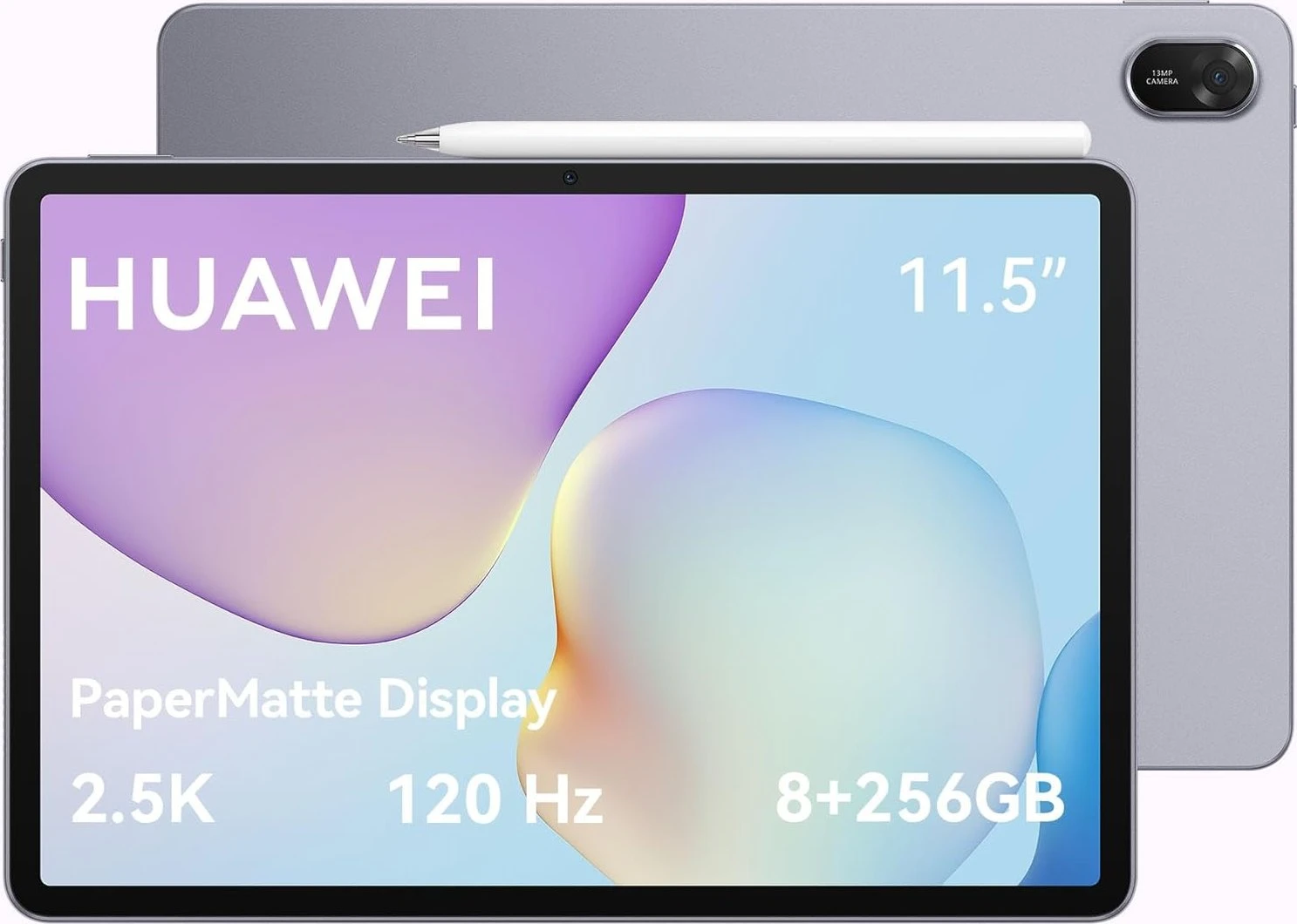 Купить HUAWEI MatePad 11.5", 2025, PaperMatte Display, 8 GB, Tablet, 256 GB, 11,5 Zoll, Gray (53014KCJ) в магазине wardena.ru