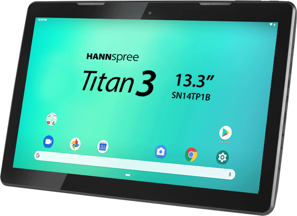 Купить Hannspree HANNSpad Titan 3 - Tablet - Android 9,0 (Pie) - 16GB - 33,78 cm (13.3") IPS (1920 x 1080) - USB-Host - microSD-Steckplatz (SN14TP1B2AS04) в магазине wardena.ru