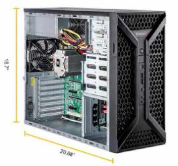 Купить Server Supermicro SYS-531A-IL SuperServer • 735D4-668B • X13SAE • Mid-Tower в магазине wardena.ru