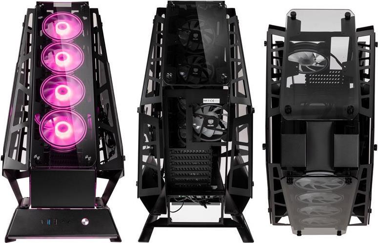 Купить Kolink Big Chungus Unit Edition - Full Tower - PC - Schwarz - ATX - EATX - micro ATX - Mini-ITX - Aluminium - Kunststoff - Stahl - Gehärtetes Glas - Gaming (BIG CHUNGUS V2) в магазине wardena.ru