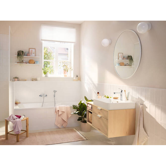 Купить Hansgrohe Rebris S Смеситель для ванны хром 72440000 в магазине wardena.ru