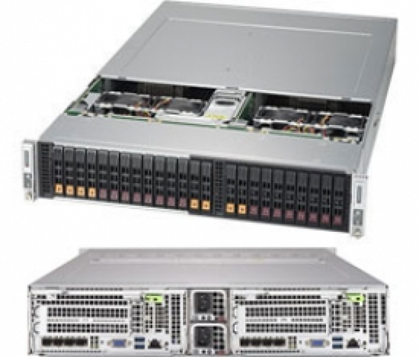 Купить Server Supermicro SYS-2029BT-DNC0R Twin • 217BHD+-R2K22BP • X11DPT-B • 2U IPMI NVMe в магазине wardena.ru