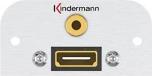 Купить Kindermann 7441000589 HDMI + 3.5mm Aluminium Steckdose (7441000589) в магазине wardena.ru