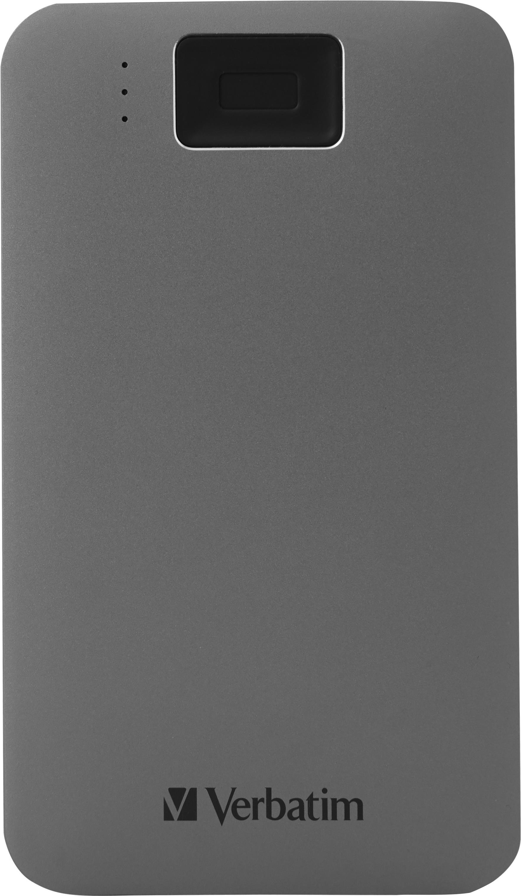 Купить Verbatim Executive Fingerprint Secure - Festplatte - verschlüsselt - 1TB - extern (tragbar) - USB 3,2 Gen 1 (USB-C Steckverbinder) - 256-Bit-AES (53652) в магазине wardena.ru