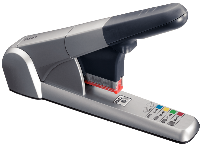 Купить LEITZ Block-Heftgerät 5551, Heftleistung: 80 Blatt, silber Einlegetiefe: 43 mm, für Kassettensystem K6-K12 - farblich (5551-00-84) в магазине wardena.ru