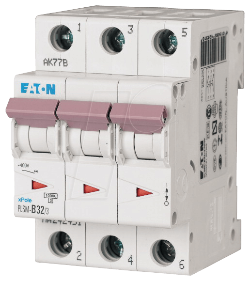 Купить Eaton Leitungsschutzschalter (PLSM-C32/3-MW) в магазине wardena.ru