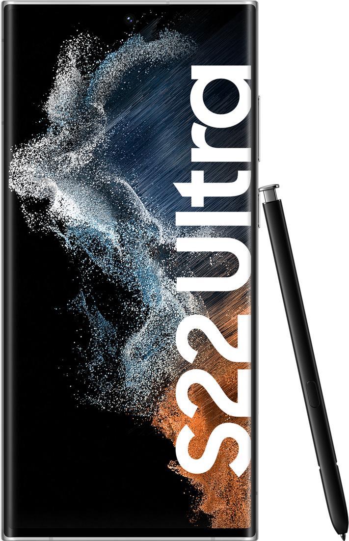 Купить Samsung Galaxy S22 Ultra 5G 512GB Phantom White EU [17,31cm (6.8") OLED Display, Android 12, 108MP Quad-Kamera] (SM-S908BZWHEUB-EU) в магазине wardena.ru