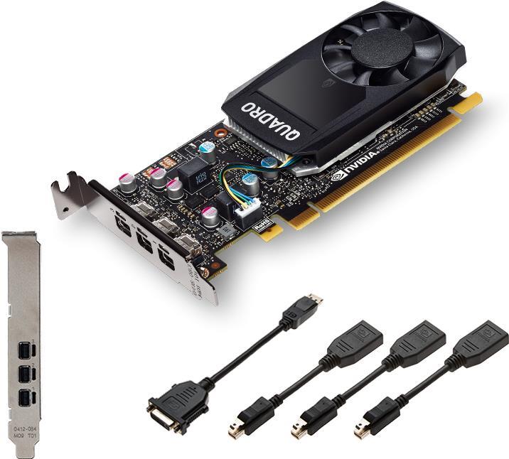 Купить PNY NVIDIA Quadro P400 V2 2GB PCIe 3.0 Workstation Grafikkarte 3x Mini-DP(VCQP400V2-PB) в магазине wardena.ru