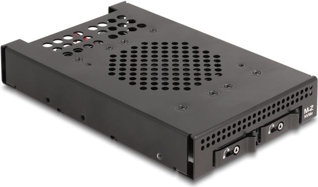 Купить Delock 3.5" Wechselrahmen für 2x M.2 NVMe SSD mit OcuLink SFF-8612 Anschluss (47070) в магазине wardena.ru