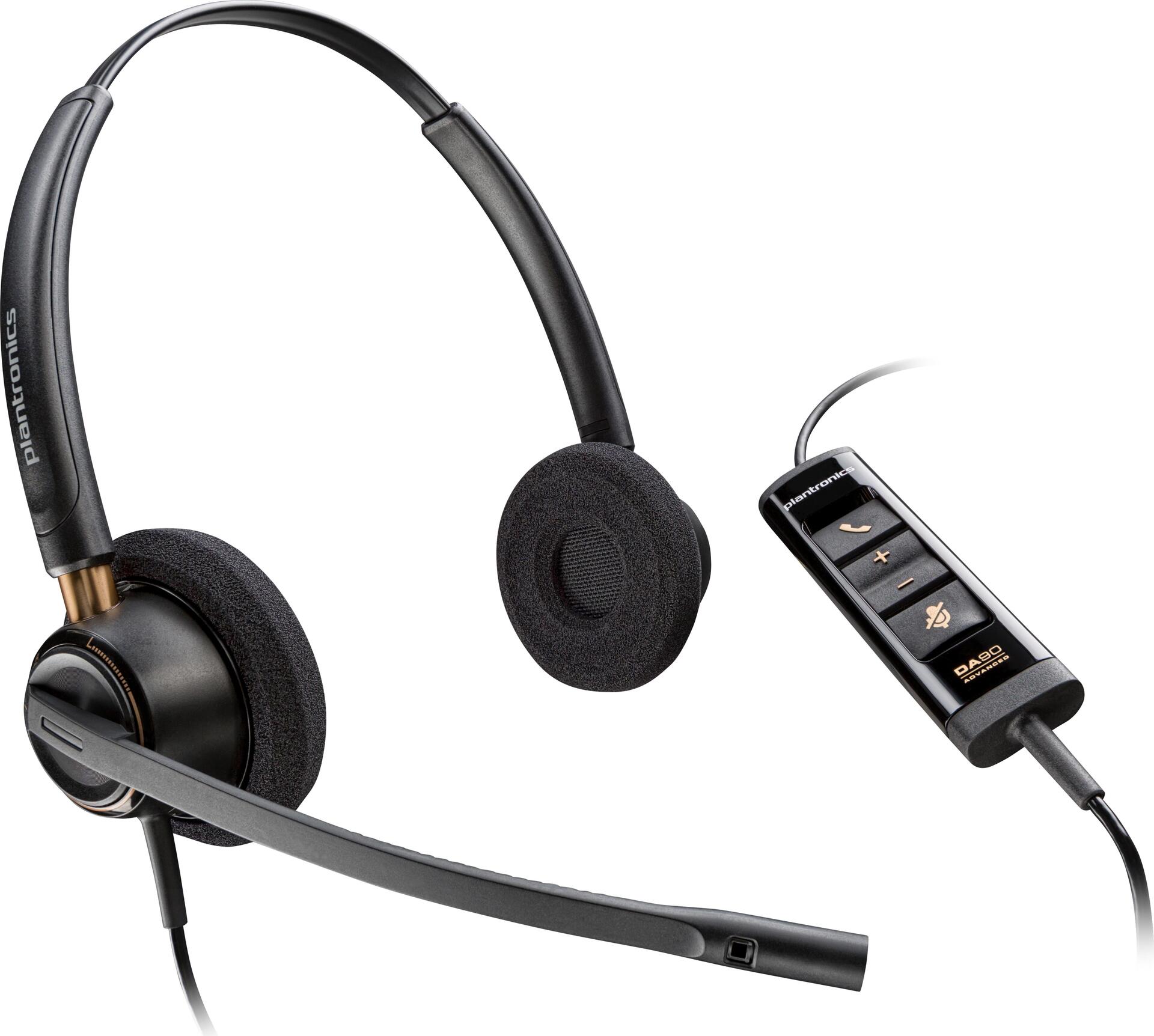 Купить HP Poly EncorePro 525 USB-C Stereo-Headset - Kabelgebunden - Anrufe/Musik - 55 g - Kopfhörer - Schwarz (783R3AA) в магазине wardena.ru