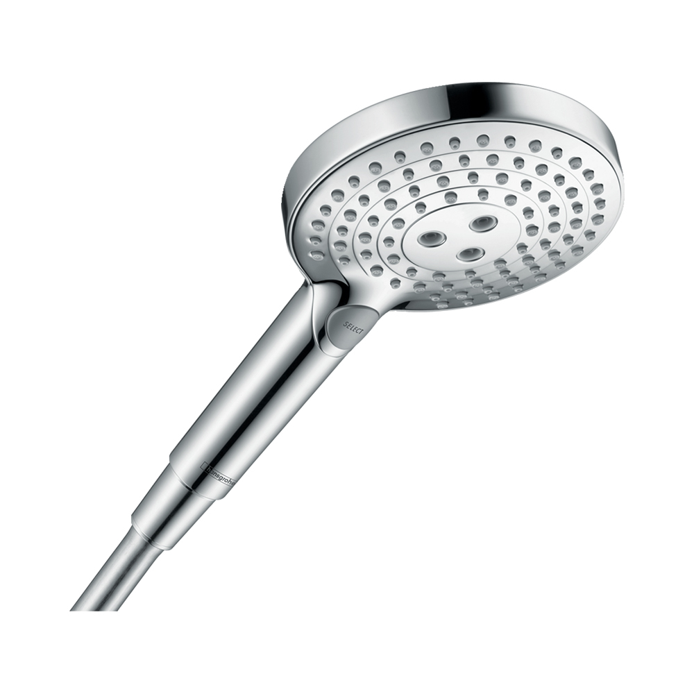 Купить Hansgrohe Raindance Select S Ручной душ 120 3jet PowderRain хром 26014000 в магазине wardena.ru