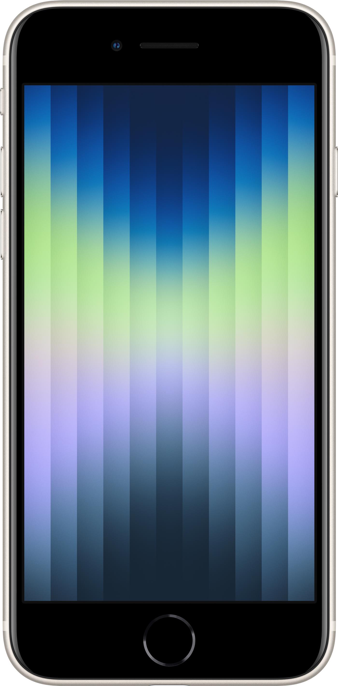 Купить Apple iPhone SE (3rd generation) - 5G Smartphone - Dual-SIM - 128GB - LCD-Anzeige - 4.7" - 1334 x 750 Pixel - rear camera 12 MP - front camera 7 MP - Starlight (MMXK3ZD/A) в магазине wardena.ru
