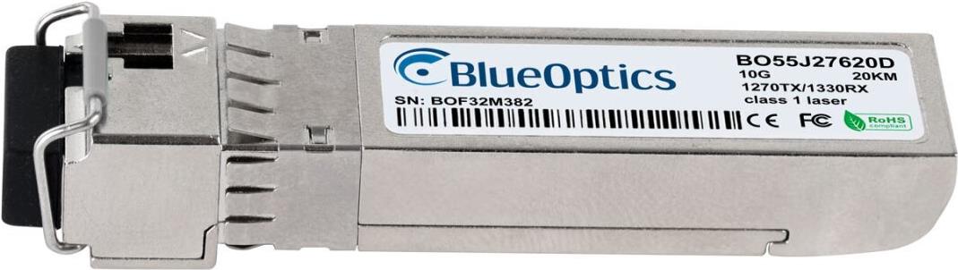 Купить Kompatibler Calix 100-01903BXU-20 BlueOptics BO55J27620D SFP+ Bidi Transceiver, LC-Simplex, 10GBASE-BX-U, Singlemode Fiber, TX1270nm/RX1330nm, 20KM, DDM / DOM, 0°C/+70°C (100-01903BXU-20-BO) в магазине wardena.ru