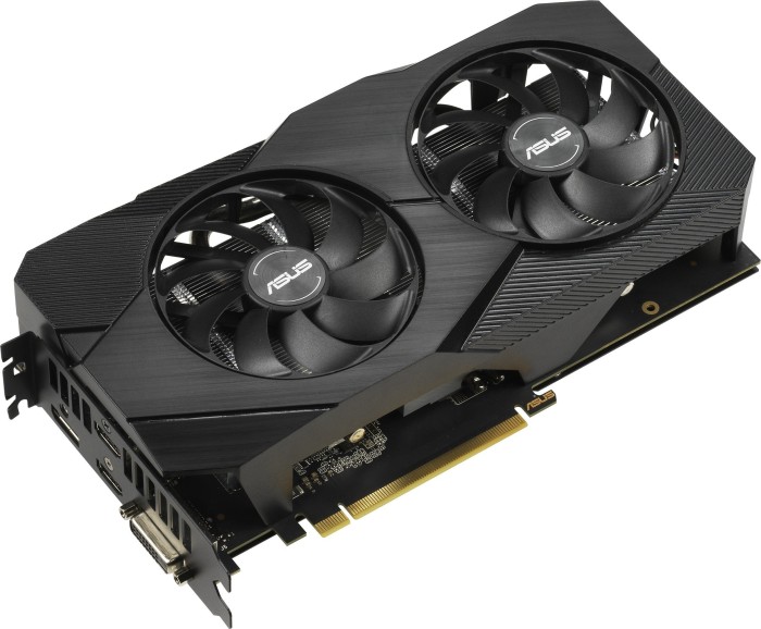 Купить ASUS Dual GeForce RTX 2060 OC Evo, DUAL-RTX2060-O6G-EVO, 6GB GDDR6, DVI, 2x HDMI, DP (90YV0CH2-M0NA00) в магазине wardena.ru