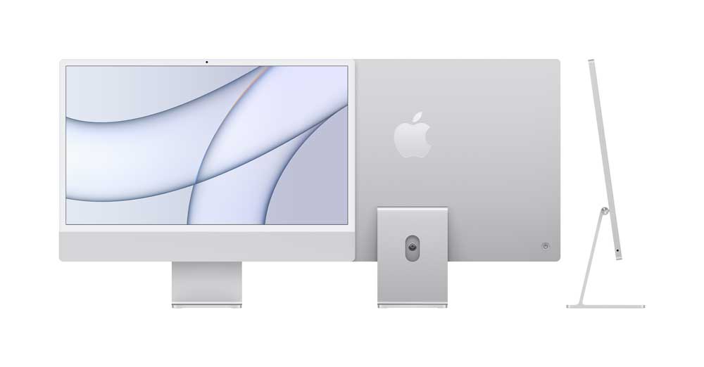 Купить Apple iMac 61cm(24‘‘) M1 Silber CTO 8-Core CPU (16GB,2TB) (Z12Q-013000) в магазине wardena.ru