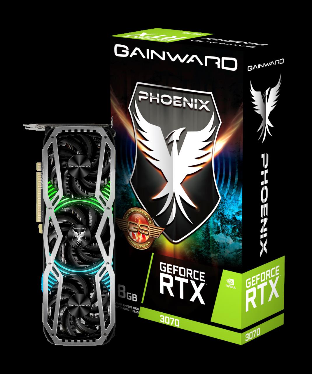 Купить Gainward GeForce RTX 3070 Phoenix GS - Grafikkarten - GF RTX 3070 - 8 GB GDDR6 - PCIe 4.0 x16 - HDMI, 3 x DisplayPort (2096) в магазине wardena.ru