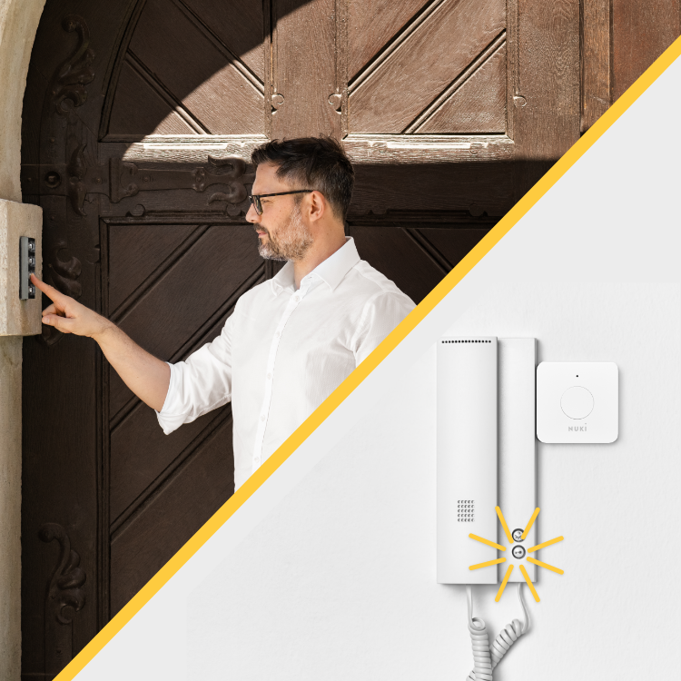 Купить Nuki Opener - Knopf - Weiß - Nuki - 10 - 40 °C - 70 mm - 22 mm (220655) в магазине wardena.ru