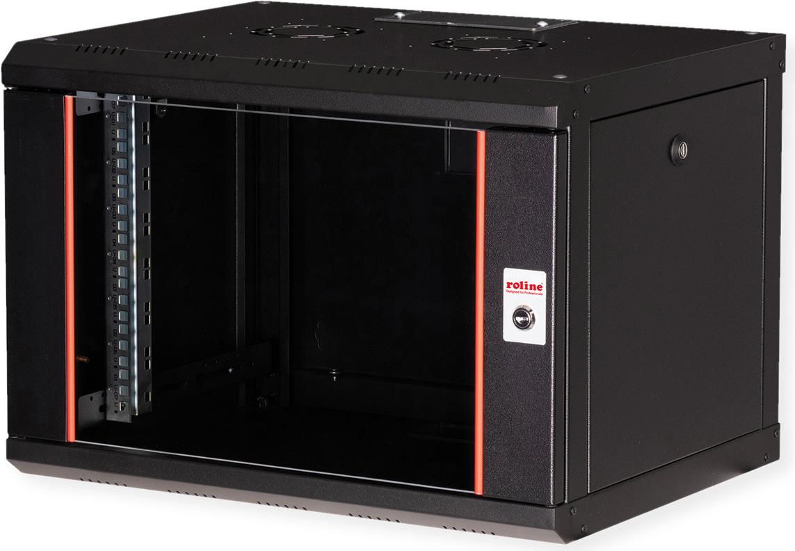 Купить ROLINE 19 Zoll Wandgehäuse Pro 7 HE 600x450 BxT schwarz - Wandgehäuse (26.21.0170) в магазине wardena.ru